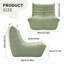 Daut Upholstered Suede Lounge Chair-31333664