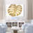 Gold Leaf On White, Botanical-1213194