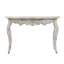 Console blanchie, pieds de taille grand, couloir, chambre à coucher, bois de chauffage, salon