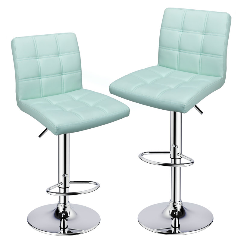 Tabouret tournant 32,5 "Ludly, Vert menthe