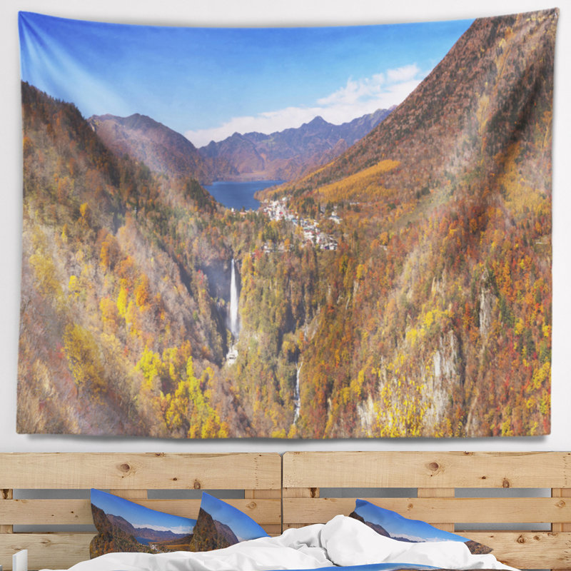 Polyester Tapestry, 78" H x 92" W