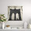 Old Brooklyn Bridge Print by Isabella Burton-26761274-26761275