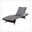 Chaise longue en osier Salem