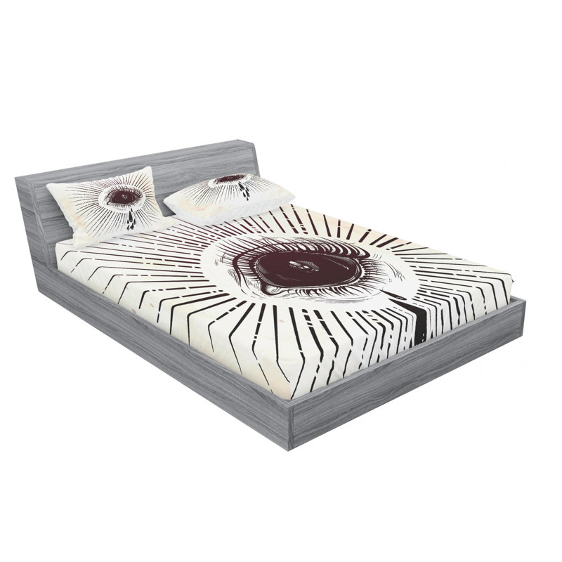 Microfiber Sheet Set, Full Sheet Set with Fitted Sheet