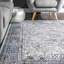 Tapis bleu / gris Castiglia-1082799475