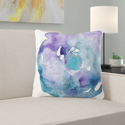 Coussin décoratif aquarelle 