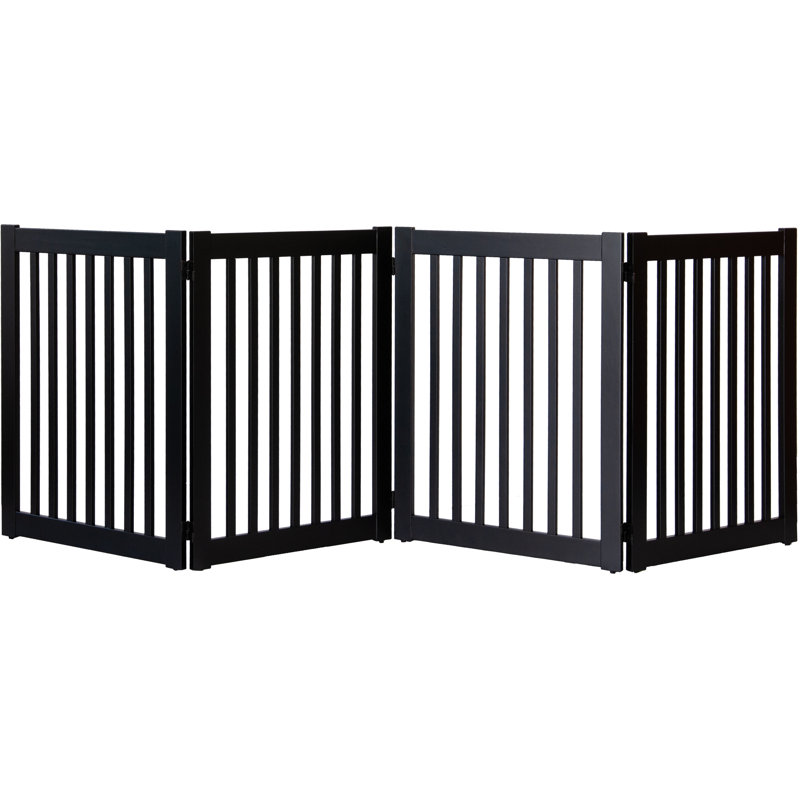 Barrière EZ autoportante Clarissa, Noir, H 32 po x l de 32 à 72 po