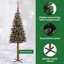 Slim Christmas Tree with 150 LEDs-2059206201-2059206203