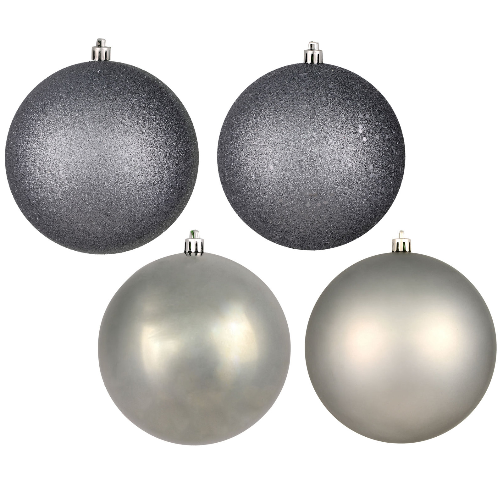 Shatterproof Bauble, 2.75" H x 2.75" W x 2.75" D, Limestone, 20