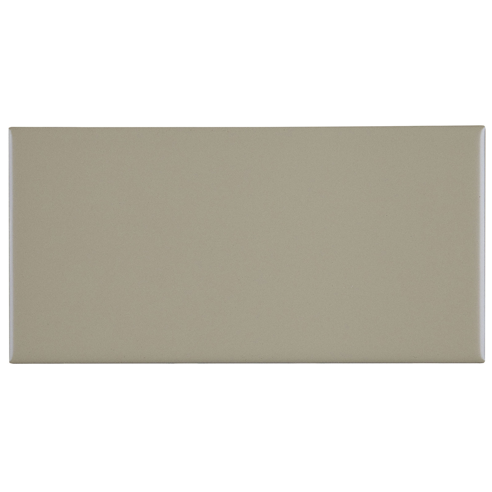 Berkeley 4" x 8" Ceramic Subway Tile, Matte Architectural Gray