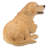 Labrador Retriever Lying Down Statue