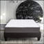 8 In. Queen Size Pocket Spring Hybrid Mattress Bed In A Box, Soft Euro Top Gel Memory Foam Mattress, White/Grey