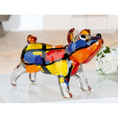 Nixa Handmade Glass Statue Decorative Object