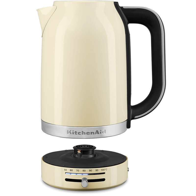 Kitchenaid Variable Temperature Kettle | 1.7L, Almond Cream