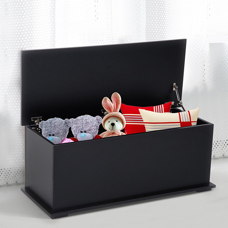 India Blanket Chest, Black