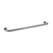 Porte-serviettes tubulaire 78D59B2FBA0A45C7956D48DC3277EFC0, matériau en laiton, montage sur un côté, fabrication tubulaire, 24 po d'un centre à l'autre, finition nickel poli