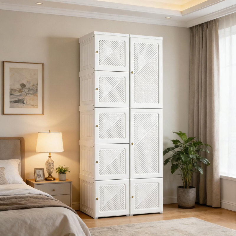 Armoire de rangement pour vestibule, garde-robe portative, rangement pour vêtements
