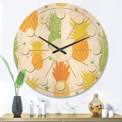 Solid Wood Wall Clock