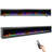 Aadhithya 100'' W Electric Fireplace Insert