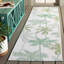 Tapis d'intérieur / extérieur à motif floral Courtyard Performance-91927264