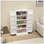 Armoire de cuisine à DEL avec 2 portes, supports et 2 tablettes réglables pour un rangement spacieux et une conception élégante