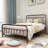 Hidalgo Metal Platform Bed-118303752-118303755