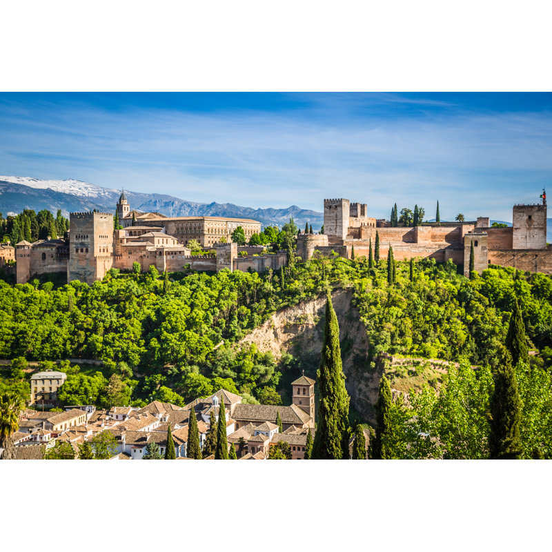 Bridwell Alhambra by Perszing1982 - Wrapped Canvas Print, 81cm H x 122cm W 3.8cm D