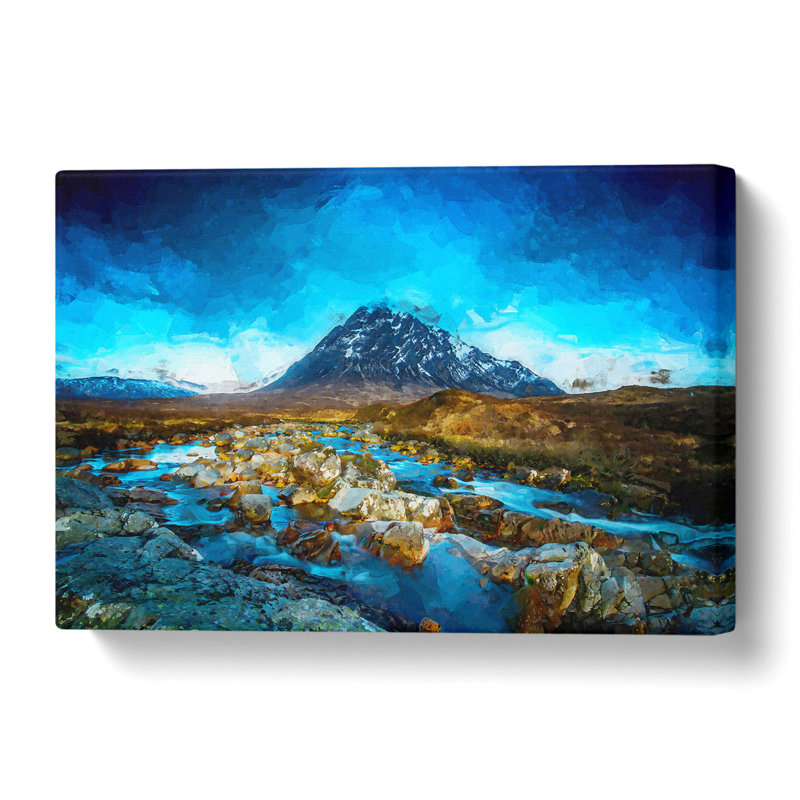 Glencoe In Scotland - Wrapped Canvas, 61 cm H x 91.4 cm W