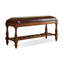 Banc rembourré en noyer-585960643