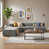 Chenille gris foncé