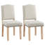 Chaise parsons rembourrée H 19,7 po Amire-1131318467