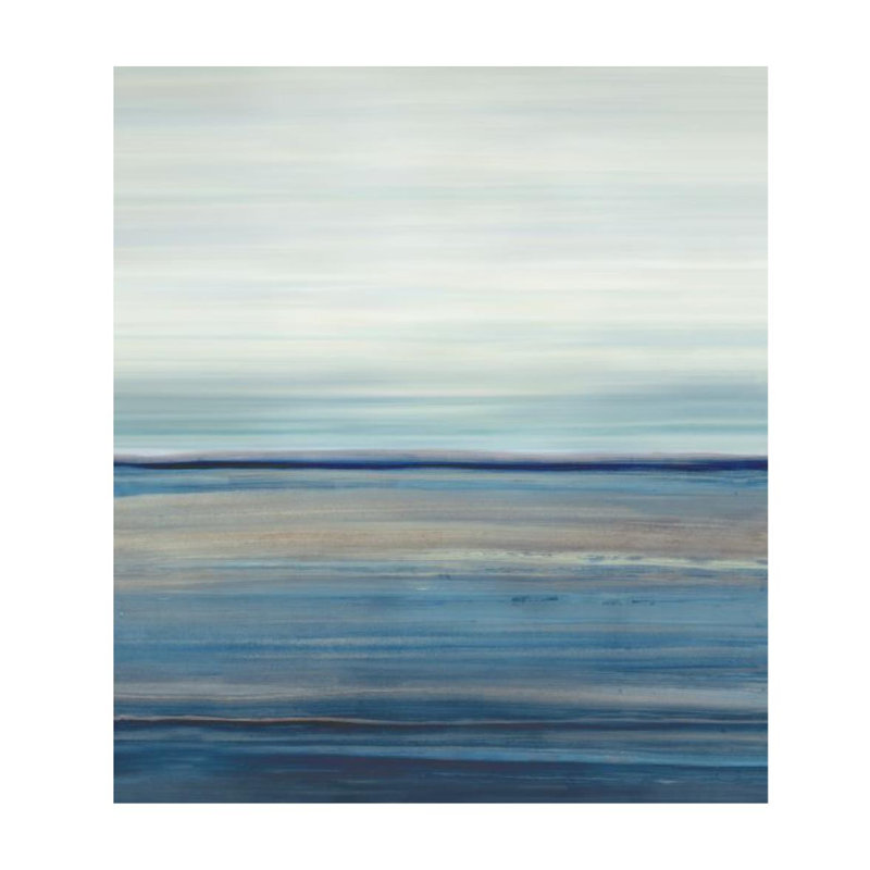 Blue Green I Print by Dylan Grey, Image Brush Gel, 53" H x 47" W