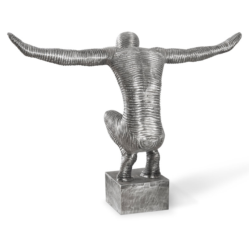 Outstretched Arms Sculpture, Aluminum, Small