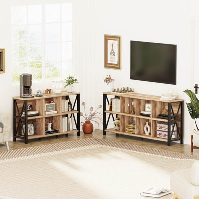 Horizontal Cube Bookcase Set