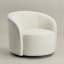 Fauteuil demi-tonneau pivotant Clcle-88388130