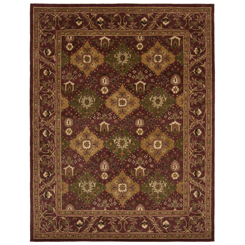 Dunbar Hand Tufted Wool Oriental Rug, Rectangle 9'6" x 13'6"