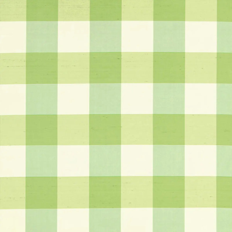 Montgomery Silk Plaid Fabric, Parrot
