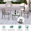 Faynell 2 - Person Patio Dining Set with Square Table-1744784356