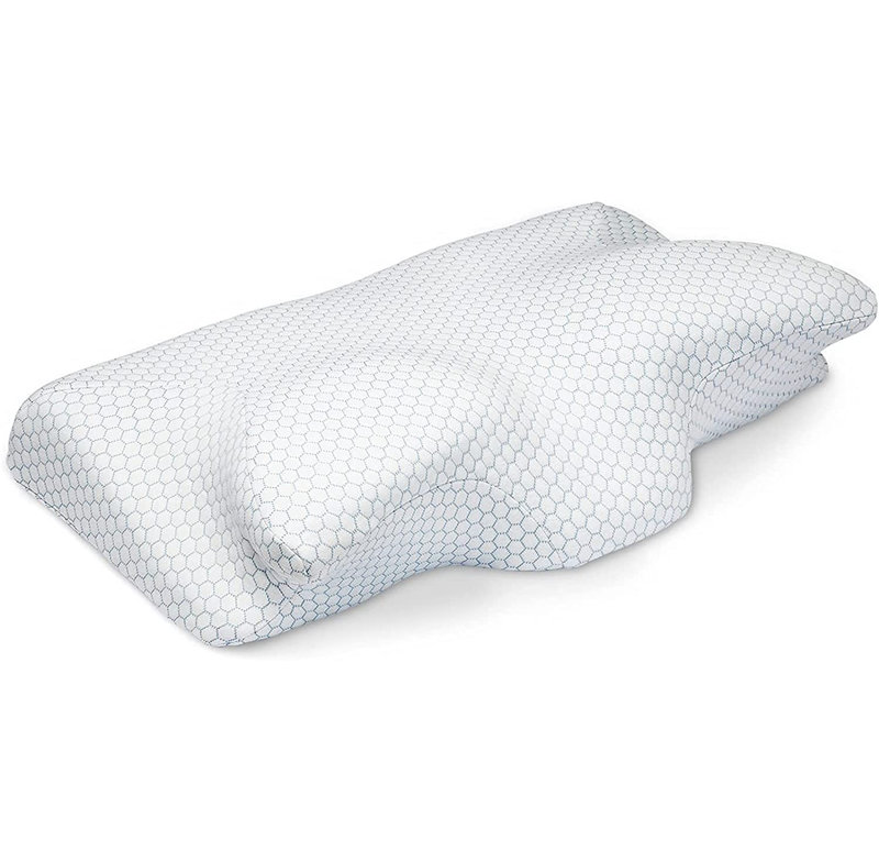 Oreiller ergonomique Sepoveda Contour en mousse à mémoire de forme, soutien cervical