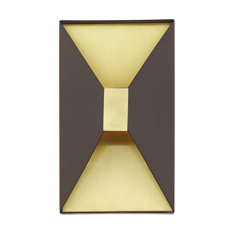 Engela Flush Mounted Sconce, Bronze