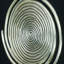 Décoration murale abstraite spirale en forme d'ombre