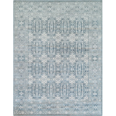 One-of-a-Kind 7'9" X 9'9" Wool Area Rug in Gray