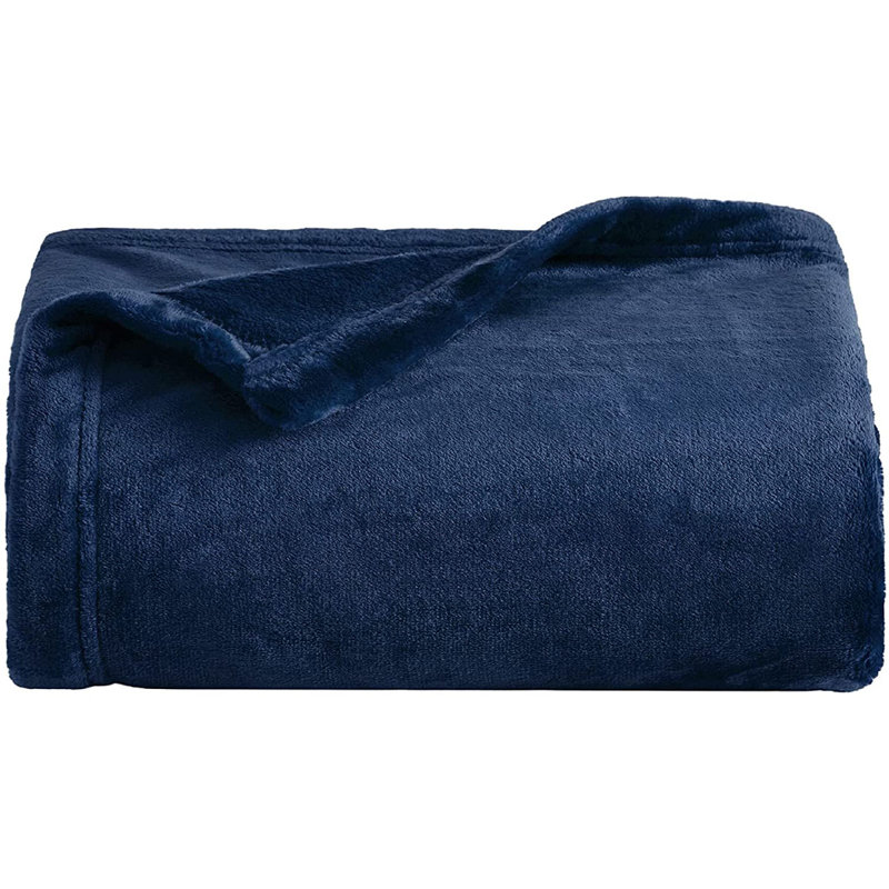 Throw Blanket, 27.5" W x 39.5" L, Blue