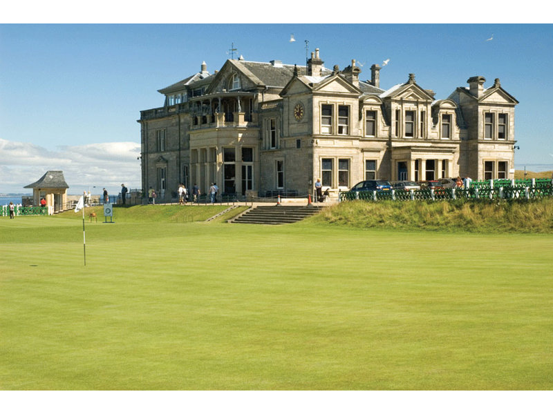Décalcomanie murale St. Andrew's Golf Club, H 40 po x l 60 po x P 0,1 po
