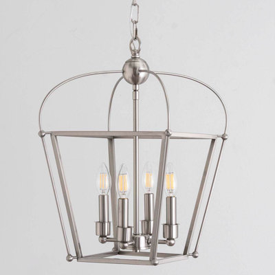 Luminaire suspendu simple 4 lumières Condry