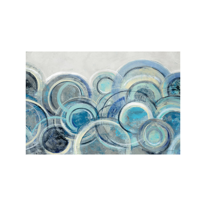 Variation by Silvia Vassileva - Wrapped Canvas Painting, 30.48 cm H x 45.72 cm W