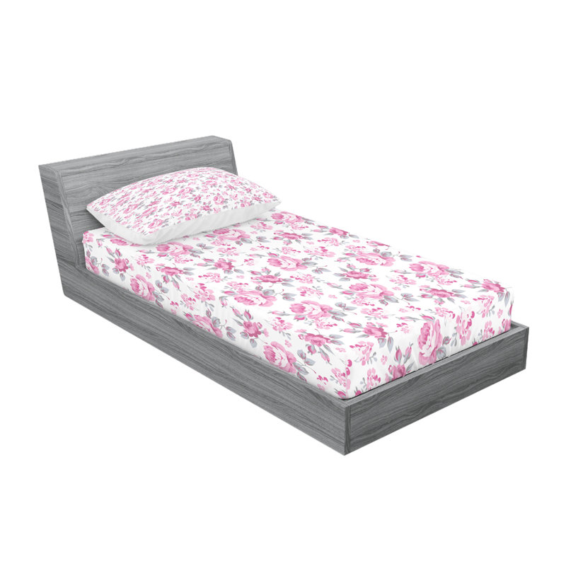 Ensemble de draps et taies décoratives Ambesonne, Twin-XL Sheet Set + 1 Fitted Sheet + 2 Pillowcases