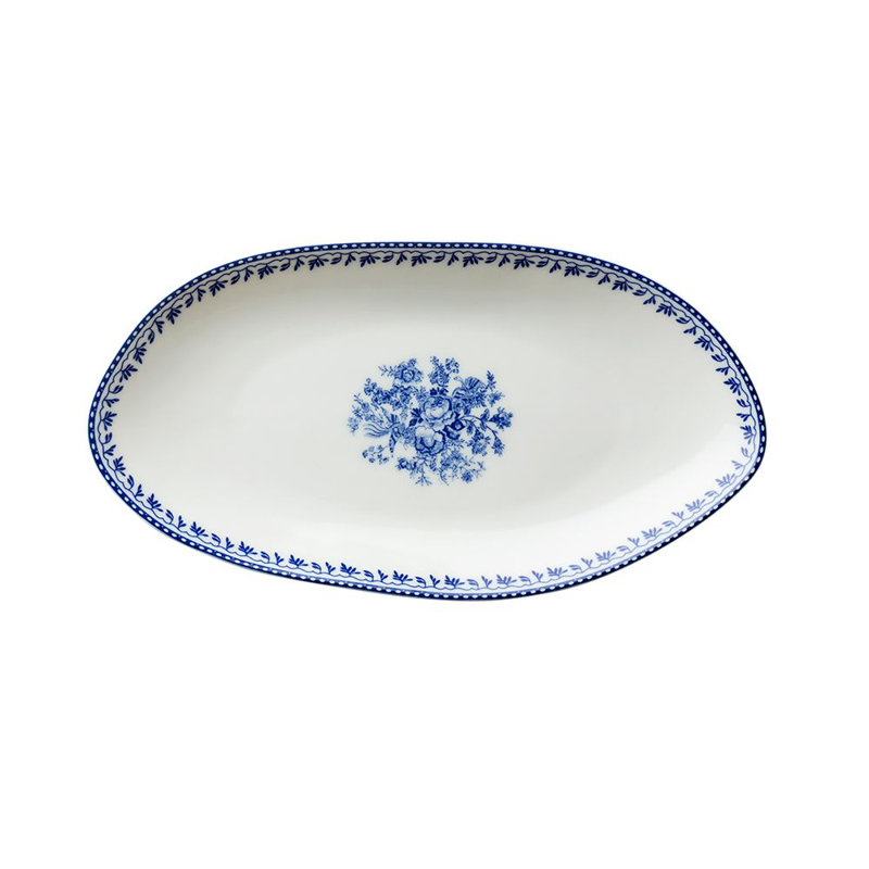 Assiette Lancaster 9,75 po en porcelaine par Lucerne
