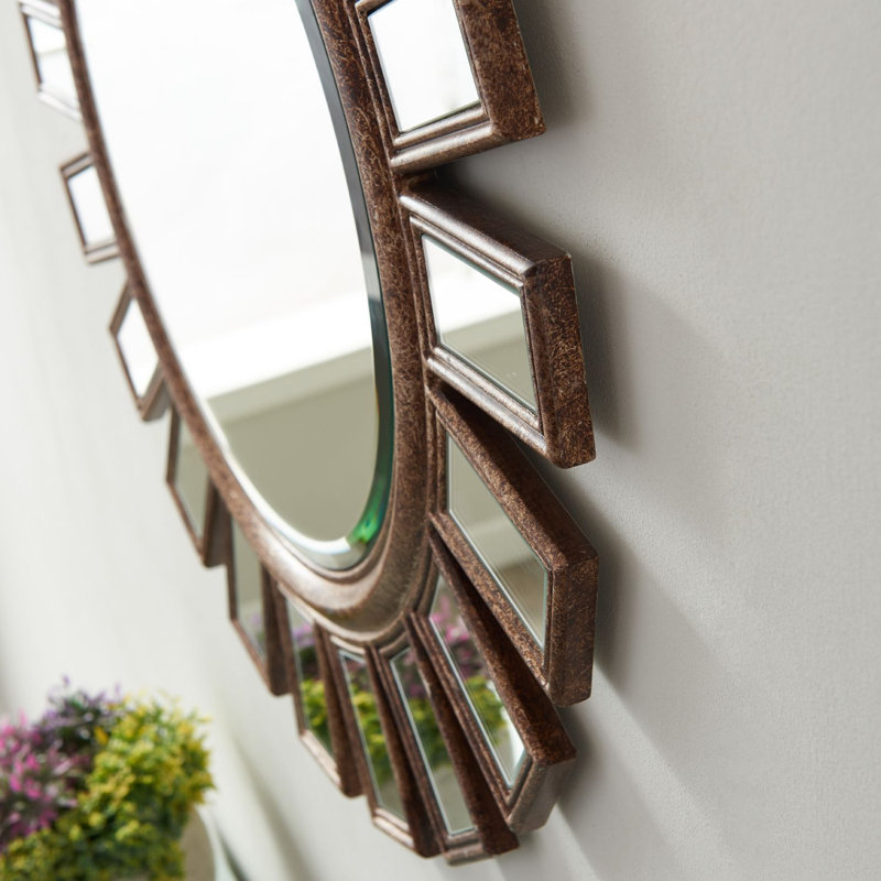 Avellino Wood Wall Mirror