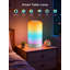 Lampe de table RVBICWW avec contrôle d'application, lampe de bureau à DEL tactile avec synchro musicale, plus de 30 scènes dynamiques et 16 millions de couleurs, veilleuse à changement de couleur à intensité variable pour le salon de la chambre à coucher